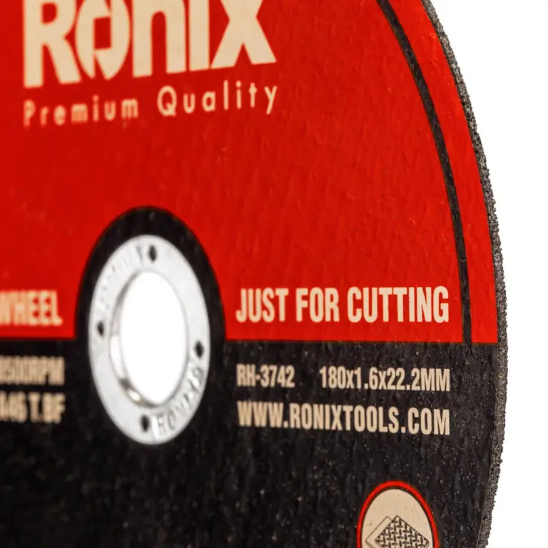 Disco De Corte Inox 7 Polegadas 180mm X 1,6mm Ronix Rh-3742