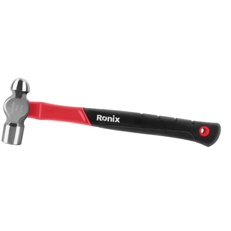 Martelo Bola Cabo Fibra Emborrachado 450g Ronix RH-4720